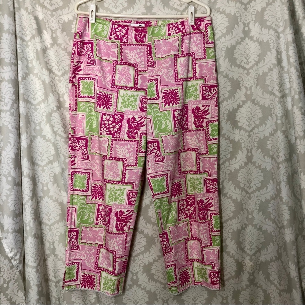 “Island Republic” Capri Pants 10